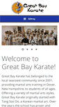 Mobile Screenshot of greatbaykarate.com